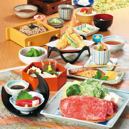 メニュー 和食麺処サガミは和食の原点とも言える蕎麦 みそ煮込 和食を主体とした店舗を東海地区に展開
